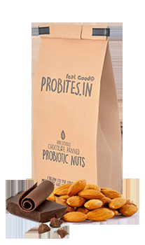 Probites Probiotic Chocolate Panned Almonds