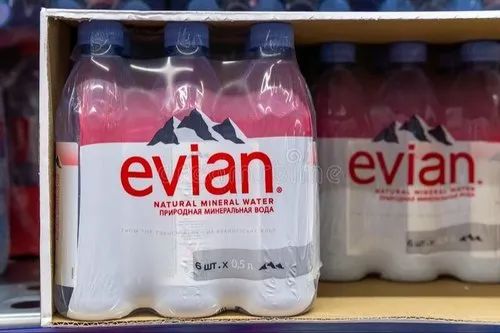 Transparent PET Evion Natural Spring Water, Fresh, Packaging Type: Boxes