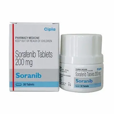 Soranib Sorafenib Tablet, Cipla, 1 X 30