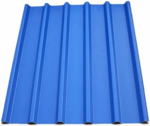 Mild Steel Color Coated Roofing Sheets, Thickness: 0.38 mm, Material Grade: EN24