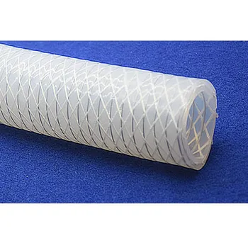 SS Wire Silicone Hose with Polyester Braiding, For Pharmaceutical Processing