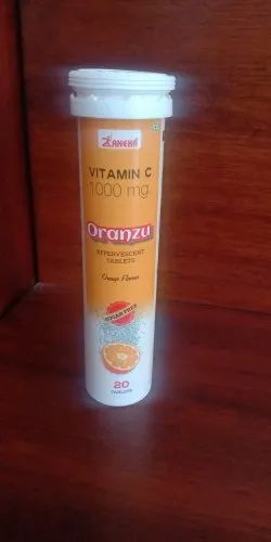 Oranzu vitamin c tablets, 10 X 10