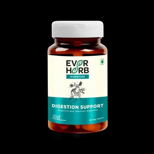 Ever Herb Digestion Support Tablets, Bacfo Pharmaceuticals