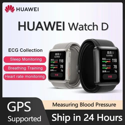 Huawei Sports Watch with Intelligent ECG Blood Pressure Recorder and Health Monitoring