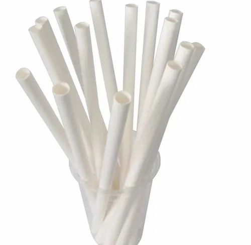 Disposable Paper Straw Size - 6 mm , 8mm and 10 mm for Event and Party Supplies