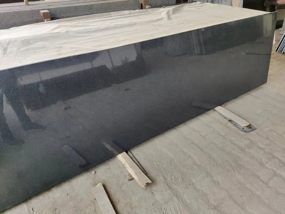 Polished Big Slab Z-Black Granite For Flooring, Thickness: 15-20 mm