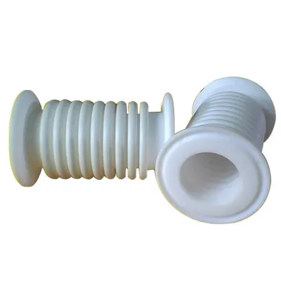 Aflon Engineering White PTFE Bellows