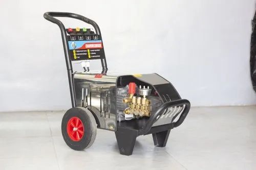 Manual Automobile Industry Single Phase 110 Bar High Pressure Washer, 55 Kgs