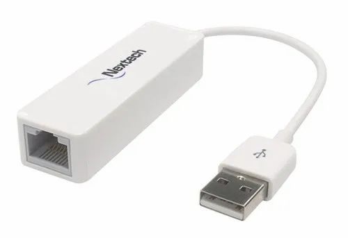 White Ethernet Cable Ethernet Adapter Cable