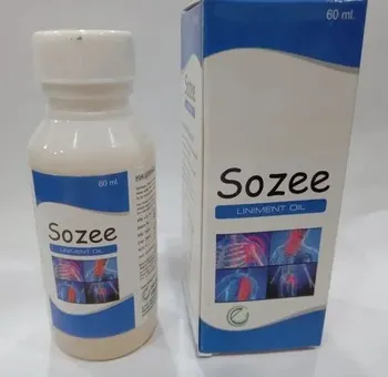 Sozee Liniment Oil, Packaging Type: Box, Packaging Size: 60 Ml