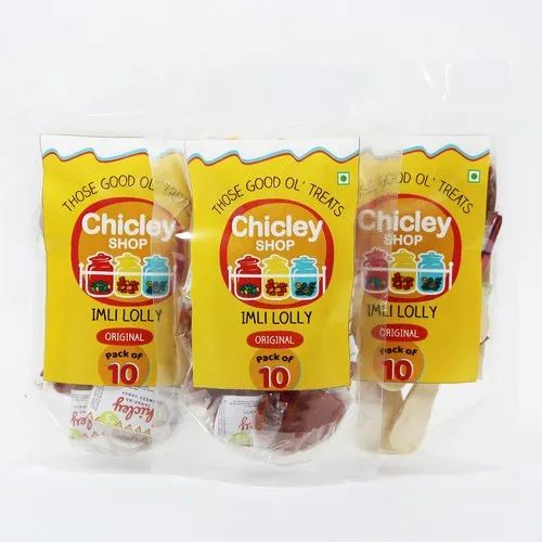 Chicley Shop Sweet And Spicy Homemade Imli Lollipop, Packaging Type: Packet