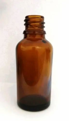 39 X 92 Mm Glass 50ml Amber Dropper Bottle