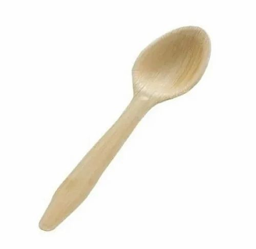 Brown Bamboo Spoon, For Hotel and Restaurant, Size: 6 Inch