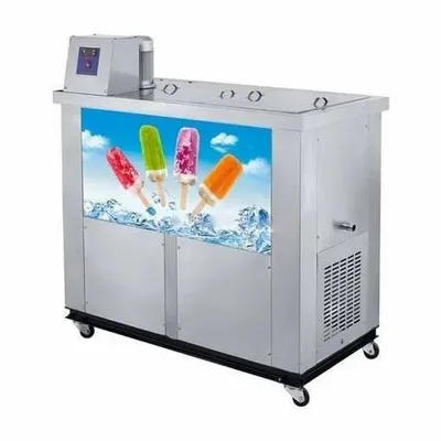 Stainless Steel Ice Candy Making Machine, Capacity: 3000 Pcs/Day