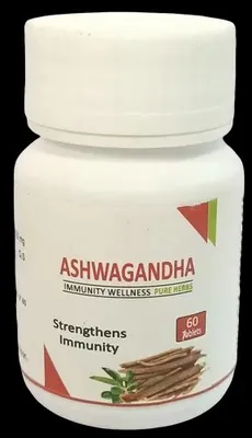 Afflatus Ashwagandha (Withania Somnifera) 60 Tablets, Bottle