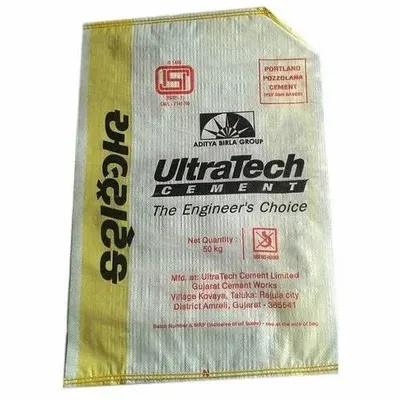 White Polypropylene Empty Cement Bags, Storage Capacity: 25 Kg