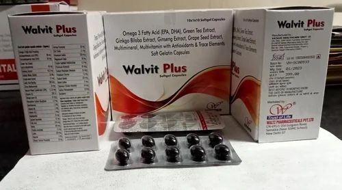 Walvit Plus Multivitamin Softgel Capsule