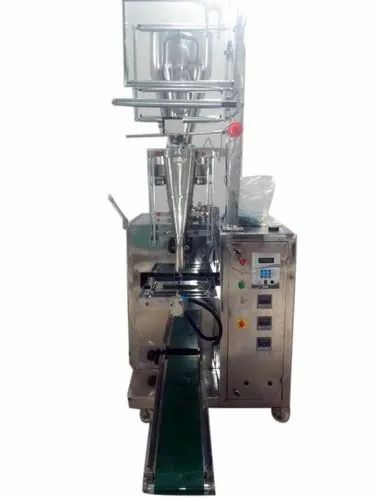 SS Center Sealing Semi Automatic Pouch Packing Machine, Capacity: 500 Pph