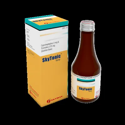 Cyproheptadine With Tricholine Syrup, As Prescribe By Physician, for Commercial