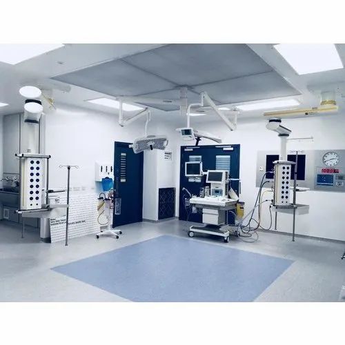 PVC Bioclad Antimicrobial Modular Operation Theater