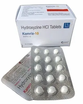 Hydroxyzine 10 mg (Kamriz-10), 10x15 Tablet