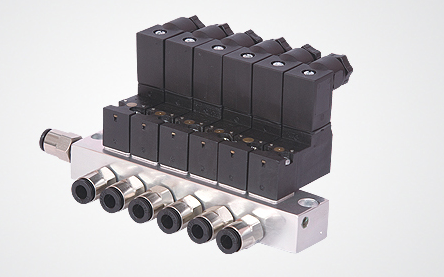 Direct Solenoid Actuated Multiple Units Manifold Valves