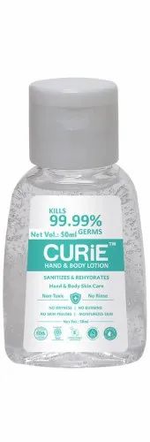 CURiE Hand And Body Lotion & Alcohol Free Sanitizer 50 ML