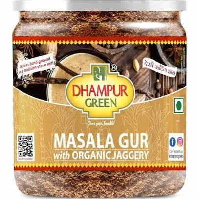 Dhampur Green Masala Gur For Chai (250g)