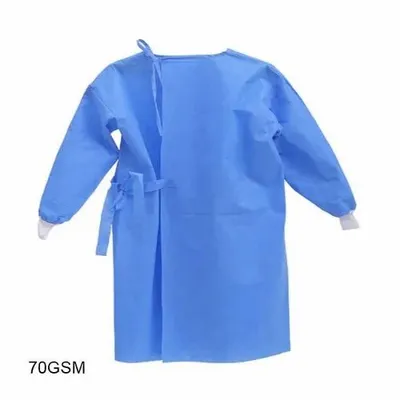 Spunbond 70 GSM Standard Protective Gown