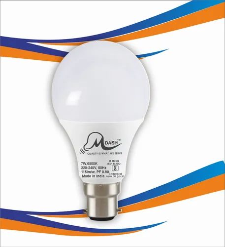 MDASH 7W High Beam LED Lamp, 6 W - 10 W, Voltage: 220-240V