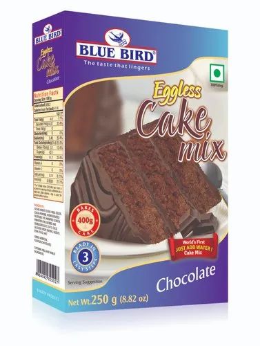 Blue Bird Cake Mix Chocolate 250 Gm CBD, Packaging Type: Box