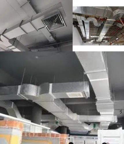 GI Ac Duct Installation