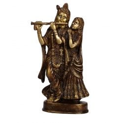 Antique Brass Radha&Krishna