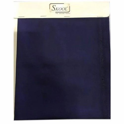 Cotton Blue Fibre Dyed Trovin Uniform Fabric