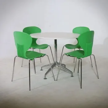 Round Cafe Table With Chairs