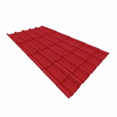Max 24 Feet Steel JSW Colouron+ Mangalore Tile Profile Sheets