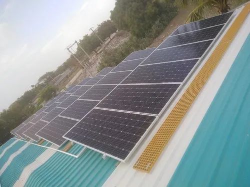 On Grid Solar PV system, For Industrial, Capacity: More than 25