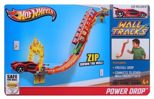 Hotwheels- Wall Tracks Power Drop