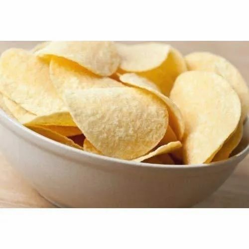 Baked salted chips