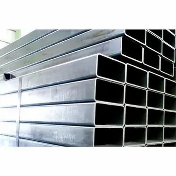 Vikash Steel Mild Steel MS Rectangular Hollow Section Pipes, For Industrial, Nominal Size: 4 inch