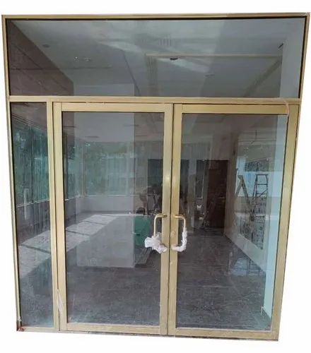Exterior Office Double Glass Door