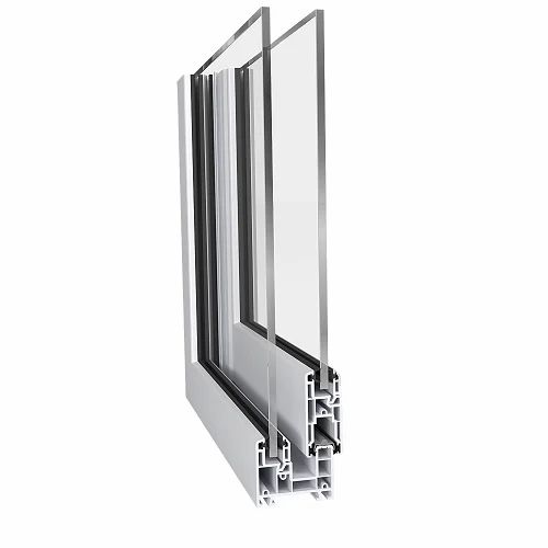 Residential Modern UPVC Window Systems - Monorail