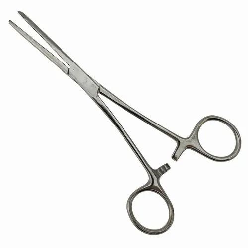 KSPL Stainless Steel Artery Forceps Straight 6 Inch, For Hospital Use