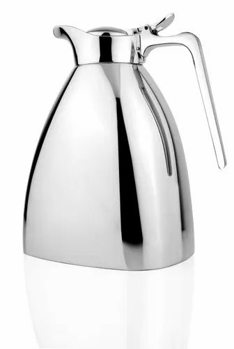 Silver Plain Mosaic Stainless Steel Water Pitcher, Capacity: 1.5L