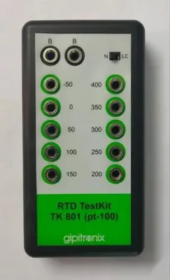 Abs Plastic Rtd Test Kit, For Temperature Measurement, Model Name/number: 801