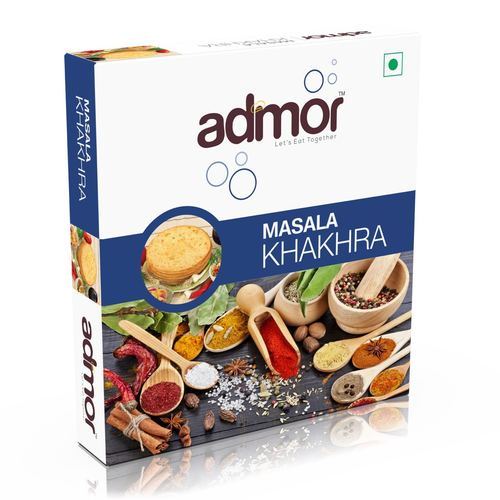 Round Masala Khakhra, Pack Size (gram): 200g