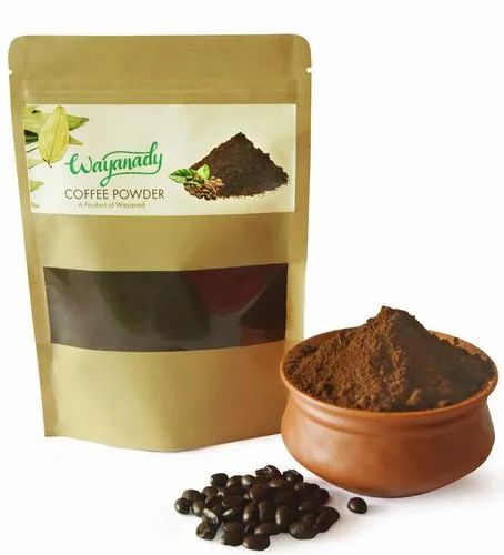 Brown Plain Wayanady Coffee Powder