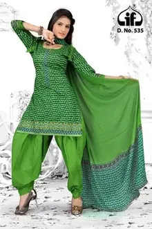 Embroidered Churidar Suits