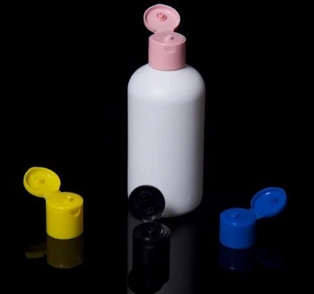 Flip Top Cap HDPE Cylindrical Lotion Bottle