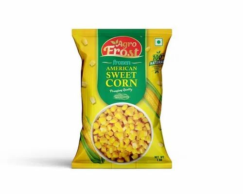 Agro Frost Frozen Sweet Corn, Packaging Type: 1 Kg And 200g